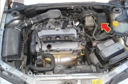 Opel Vectra B ABS brak prdkociomierza, zapalia si kontrolka ABS TC, brak komunikacji z ABS, uszkodzony sterownik ABS 